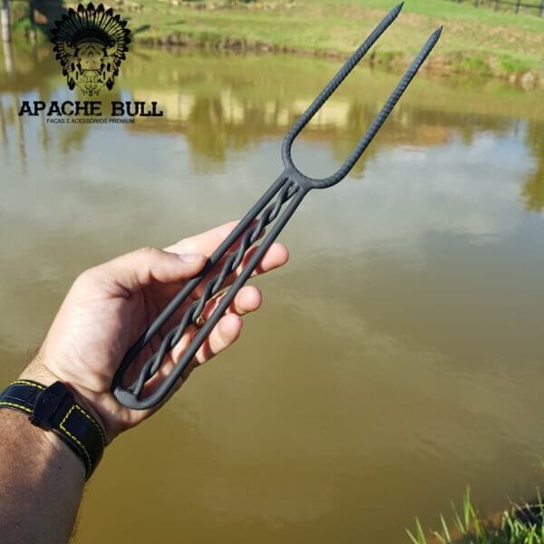 Garfo para churrasco premium