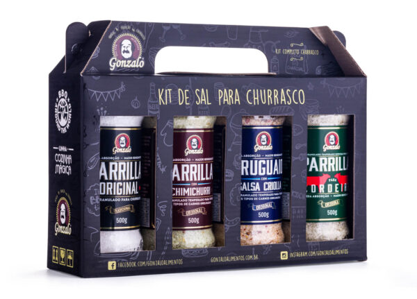 Kit de Sal para Churrasco Gonzalo